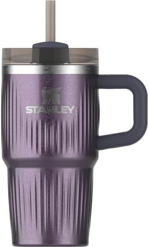 STANLEY Quencher H2 0 Tumbler with Handle and Straw 40 oz   Flowstate 3 Position Lid   Cup Holder Compatible for Travel   Insulated Stainless Steel Cup   BPA Free   Chili Red