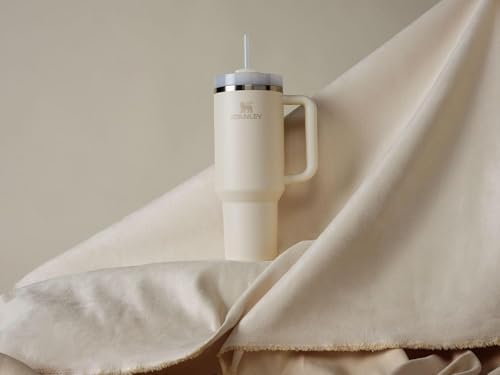 STANLEY Quencher H2 0 Tumbler with Handle and Straw 40 oz   Flowstate 3 Position Lid   Cup Holder Compatible for Travel   Insulated Stainless Steel Cup   BPA Free   Chili Red