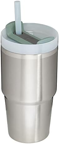 STANLEY Quencher H2 0 Tumbler with Handle and Straw 40 oz   Flowstate 3 Position Lid   Cup Holder Compatible for Travel   Insulated Stainless Steel Cup   BPA Free   Chili Red