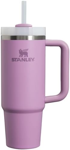 STANLEY Quencher H2 0 Tumbler with Handle and Straw 40 oz   Flowstate 3 Position Lid   Cup Holder Compatible for Travel   Insulated Stainless Steel Cup   BPA Free   Chili Red