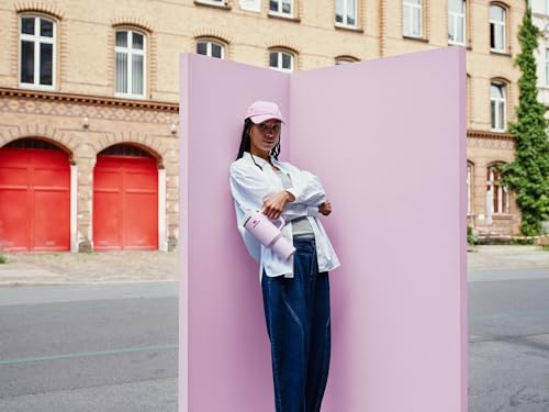 STANLEY Quencher H2 0 Tumbler with Handle and Straw 40 oz   Flowstate 3 Position Lid   Cup Holder Compatible for Travel   Insulated Stainless Steel Cup   BPA Free   Chili Red