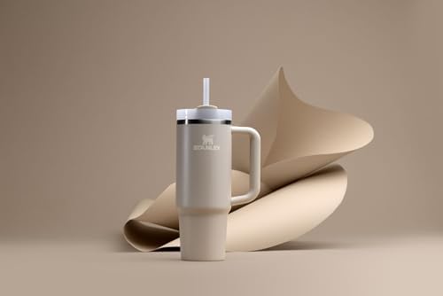 STANLEY Quencher H2 0 Tumbler with Handle and Straw 40 oz   Flowstate 3 Position Lid   Cup Holder Compatible for Travel   Insulated Stainless Steel Cup   BPA Free   Chili Red