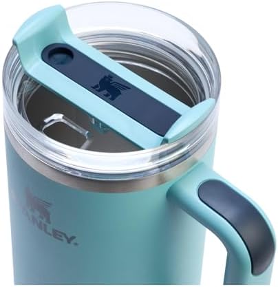 STANLEY Quencher H2 0 Tumbler with Handle and Straw 40 oz   Flowstate 3 Position Lid   Cup Holder Compatible for Travel   Insulated Stainless Steel Cup   BPA Free   Chili Red