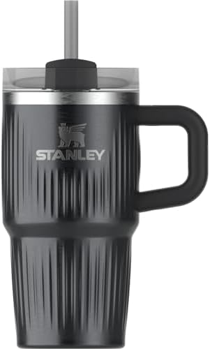 STANLEY Quencher H2 0 Tumbler with Handle and Straw 40 oz   Flowstate 3 Position Lid   Cup Holder Compatible for Travel   Insulated Stainless Steel Cup   BPA Free   Chili Red
