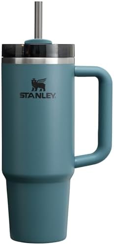 STANLEY Quencher H2 0 Tumbler with Handle and Straw 40 oz   Flowstate 3 Position Lid   Cup Holder Compatible for Travel   Insulated Stainless Steel Cup   BPA Free   Chili Red