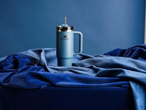 STANLEY Quencher H2 0 Tumbler with Handle and Straw 40 oz   Flowstate 3 Position Lid   Cup Holder Compatible for Travel   Insulated Stainless Steel Cup   BPA Free   Chili Red