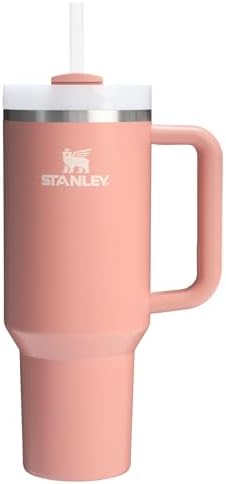 STANLEY Quencher H2 0 Tumbler with Handle and Straw 40 oz   Flowstate 3 Position Lid   Cup Holder Compatible for Travel   Insulated Stainless Steel Cup   BPA Free   Chili Red