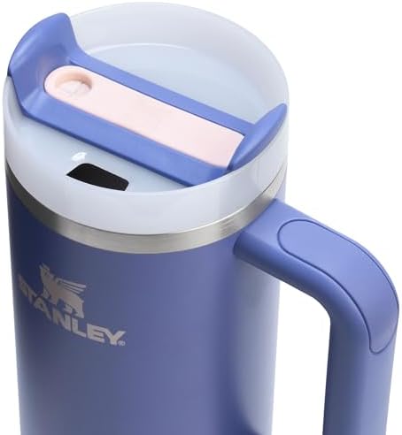 STANLEY Quencher H2 0 Tumbler with Handle and Straw 40 oz   Flowstate 3 Position Lid   Cup Holder Compatible for Travel   Insulated Stainless Steel Cup   BPA Free   Chili Red