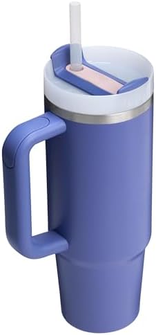 STANLEY Quencher H2 0 Tumbler with Handle and Straw 40 oz   Flowstate 3 Position Lid   Cup Holder Compatible for Travel   Insulated Stainless Steel Cup   BPA Free   Chili Red