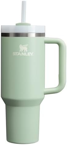 STANLEY Quencher H2 0 Tumbler with Handle and Straw 40 oz   Flowstate 3 Position Lid   Cup Holder Compatible for Travel   Insulated Stainless Steel Cup   BPA Free   Chili Red