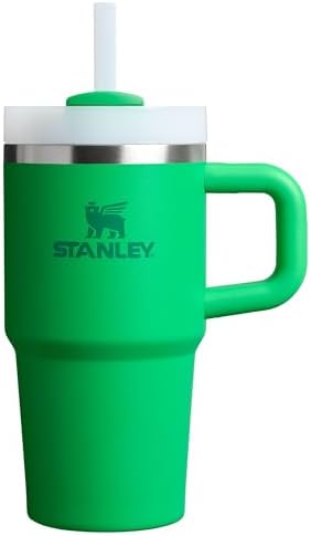 STANLEY Quencher H2 0 Tumbler with Handle and Straw 40 oz   Flowstate 3 Position Lid   Cup Holder Compatible for Travel   Insulated Stainless Steel Cup   BPA Free   Chili Red