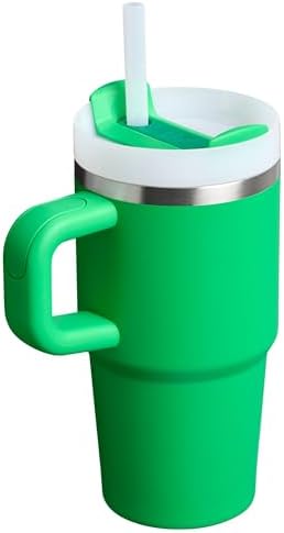 STANLEY Quencher H2 0 Tumbler with Handle and Straw 40 oz   Flowstate 3 Position Lid   Cup Holder Compatible for Travel   Insulated Stainless Steel Cup   BPA Free   Chili Red