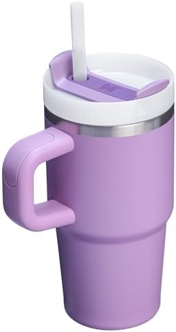 STANLEY Quencher H2 0 Tumbler with Handle and Straw 40 oz   Flowstate 3 Position Lid   Cup Holder Compatible for Travel   Insulated Stainless Steel Cup   BPA Free   Chili Red
