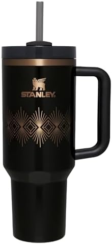 STANLEY Quencher H2 0 Tumbler with Handle and Straw 40 oz   Flowstate 3 Position Lid   Cup Holder Compatible for Travel   Insulated Stainless Steel Cup   BPA Free   Chili Red