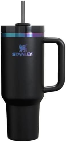 STANLEY Quencher H2 0 Tumbler with Handle and Straw 40 oz   Flowstate 3 Position Lid   Cup Holder Compatible for Travel   Insulated Stainless Steel Cup   BPA Free   Chili Red