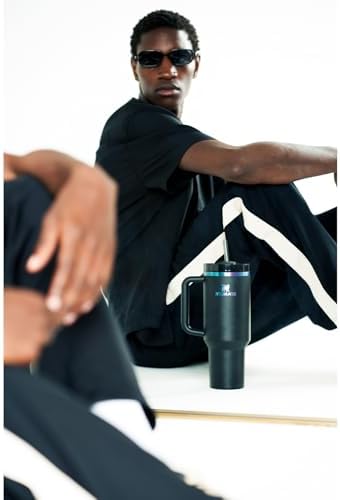 STANLEY Quencher H2 0 Tumbler with Handle and Straw 40 oz   Flowstate 3 Position Lid   Cup Holder Compatible for Travel   Insulated Stainless Steel Cup   BPA Free   Chili Red