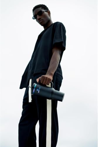 STANLEY Quencher H2 0 Tumbler with Handle and Straw 40 oz   Flowstate 3 Position Lid   Cup Holder Compatible for Travel   Insulated Stainless Steel Cup   BPA Free   Chili Red