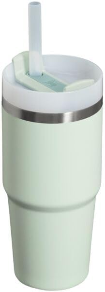 STANLEY Quencher H2 0 Tumbler with Handle and Straw 40 oz   Flowstate 3 Position Lid   Cup Holder Compatible for Travel   Insulated Stainless Steel Cup   BPA Free   Chili Red