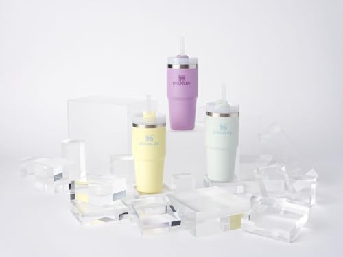 STANLEY Quencher H2 0 Tumbler with Handle and Straw 40 oz   Flowstate 3 Position Lid   Cup Holder Compatible for Travel   Insulated Stainless Steel Cup   BPA Free   Chili Red