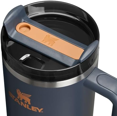 STANLEY Quencher H2 0 Tumbler with Handle and Straw 40 oz   Flowstate 3 Position Lid   Cup Holder Compatible for Travel   Insulated Stainless Steel Cup   BPA Free   Chili Red