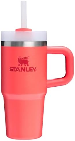 STANLEY Quencher H2 0 Tumbler with Handle and Straw 40 oz   Flowstate 3 Position Lid   Cup Holder Compatible for Travel   Insulated Stainless Steel Cup   BPA Free   Chili Red