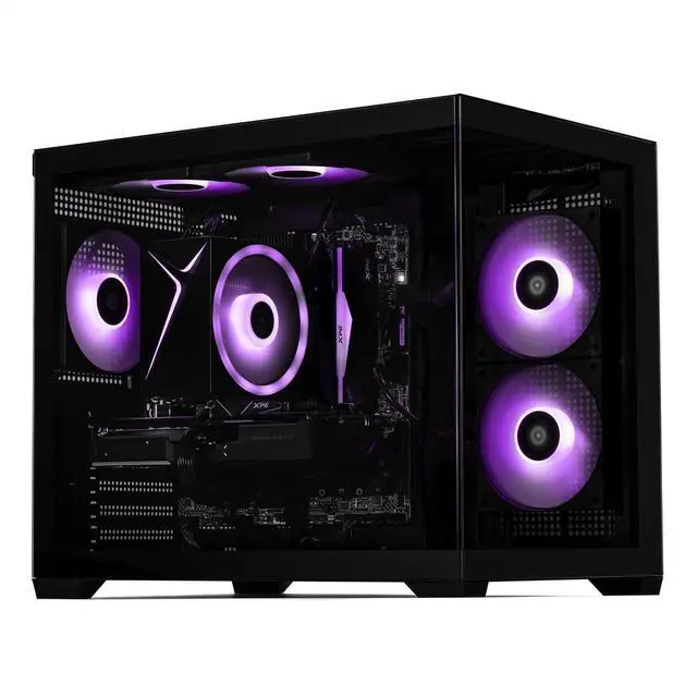 STORMCRAFT Gaming PC SIRIUS Intel Core i5 14400F NVIDIA GeForce RTX 5060   AI Powered 16GB 3200MHz RGB 1TB NVMe SSD 650W PSU Windows 11 Home   SI1440FBB 560N2