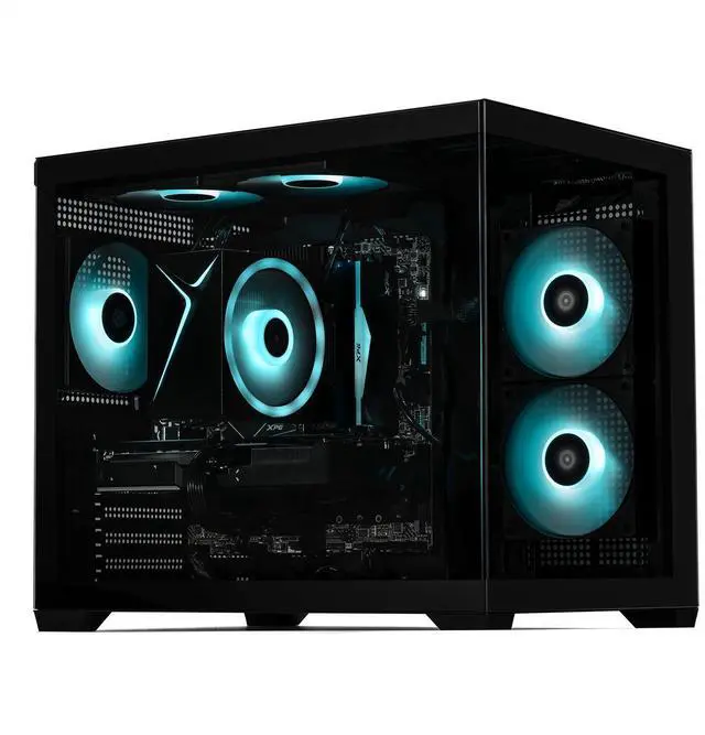 STORMCRAFT Gaming PC SIRIUS Intel Core i5 14400F NVIDIA GeForce RTX 5060   AI Powered 16GB 3200MHz RGB 1TB NVMe SSD 650W PSU Windows 11 Home   SI1440FBB 560N2
