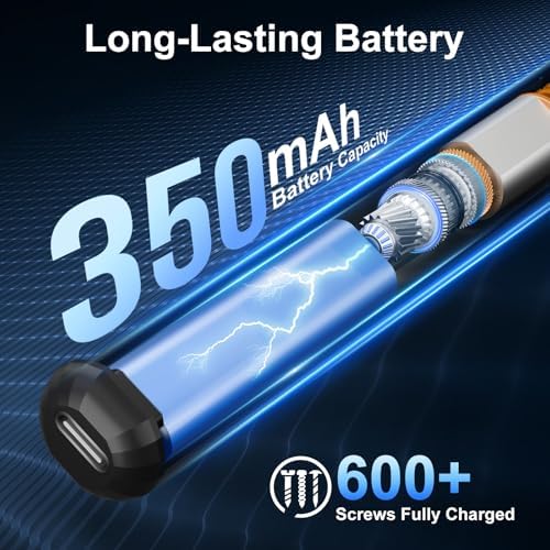 STREBITO Mini Electric Screwdriver  67 in 1 Electric Screwdriver Kit   50 S2 Preicison Bits  5 Torque Settings  Organized Storage  Mini Power Screwdriver Rechargeable Tool Kit for PC Electronics