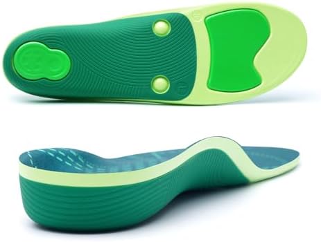 Talla 8 8 1/2  - STSVZORR Plantillas ortopédicas de soporte de arco alto de 220 libras +, almohadilla metatarsiana, alivio del dolor para hombres y mujeres, plantilla para fascitis plantar, plantilla ortopédica para