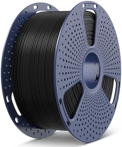 SUNLU PLA 3D Printer Filament PLA Filament 1 75mm  Neatly Wound 3D Printing Filament 1 75mm  Dimensional Accuracy  /  0 02 mm  Fit Most FDM 3D Printers  1kg Spool  2 2lbs   Black