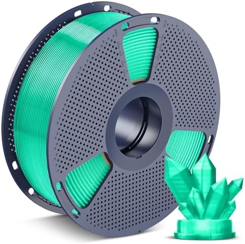 SUNLU PLA 3D Printer Filament PLA Filament 1 75mm  Neatly Wound 3D Printing Filament 1 75mm  Dimensional Accuracy  /  0 02 mm  Fit Most FDM 3D Printers  1kg Spool  2 2lbs   Black