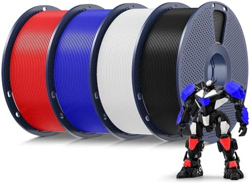 SUNLU PLA 3D Printer Filament PLA Filament 1 75mm  Neatly Wound 3D Printing Filament 1 75mm  Dimensional Accuracy  /  0 02 mm  Fit Most FDM 3D Printers  1kg Spool  2 2lbs   Black