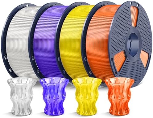 SUNLU PLA 3D Printer Filament PLA Filament 1 75mm  Neatly Wound 3D Printing Filament 1 75mm  Dimensional Accuracy  /  0 02 mm  Fit Most FDM 3D Printers  1kg Spool  2 2lbs   Black