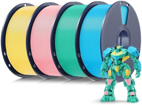 SUNLU PLA 3D Printer Filament PLA Filament 1 75mm  Neatly Wound 3D Printing Filament 1 75mm  Dimensional Accuracy  /  0 02 mm  Fit Most FDM 3D Printers  1kg Spool  2 2lbs   Black