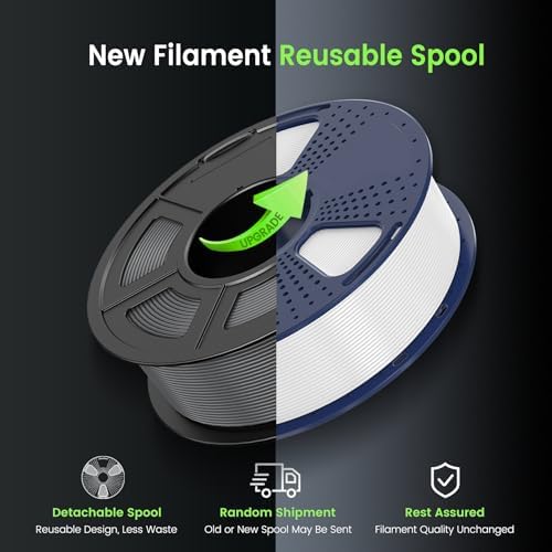 SUNLU PLA 3D Printer Filament PLA Filament 1 75mm  Neatly Wound 3D Printing Filament 1 75mm  Dimensional Accuracy  /  0 02 mm  Fit Most FDM 3D Printers  1kg Spool  2 2lbs   Black