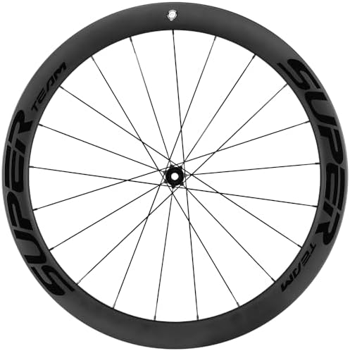 SUPERTEAM Carbon Disc Road Wheelset 50TU 28 DB Tubeless 700C Fit for Shimano 8/9/10/11/12 Speed QR 9   100 10   135