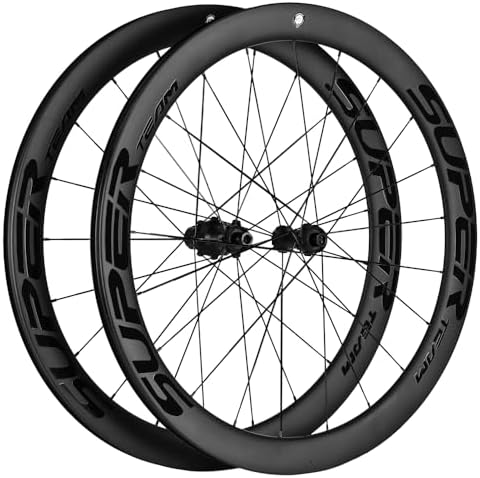 SUPERTEAM Carbon Disc Wheel 50T 28 Tubeless 700C Bike Wheels