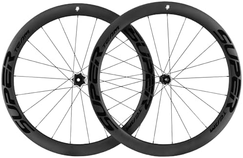 SUPERTEAM Carbon Disc Wheel 50T 28 Tubeless 700C Bike Wheels