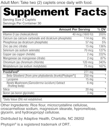 SUPER BETA PROSTATE Advanced   Promote Sleep  Support Bladder Emptying  Prostate Support Supplement for Mens Health with Beta Sitosterol  not Saw Palmetto   120 Caplets  2 Pack