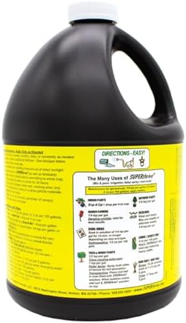 SUPERthrive Plant Vitamin Solution  1 Gallon  Clear