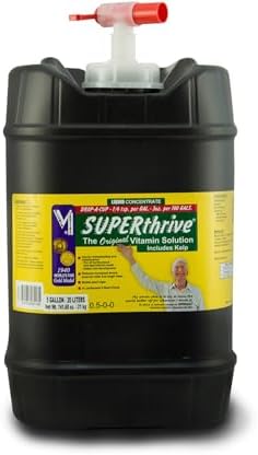 SUPERthrive Plant Vitamin Solution  1 Gallon  Clear