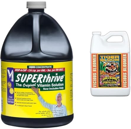 SUPERthrive Plant Vitamin Solution  1 Gallon  Clear