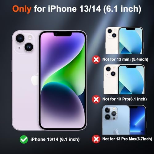 SUPFINE Magnetic for iPhone 12 Mini Case & iPhone 13 Mini Case  Compatible with MagSafe   Military Grade Drop Protection  Slim Translucent Matte Shockproof Phone Cover Black