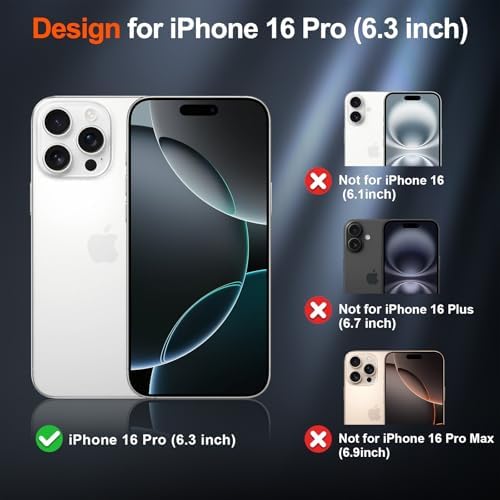 SUPFINE Magnetic for iPhone 12 Mini Case & iPhone 13 Mini Case  Compatible with MagSafe   Military Grade Drop Protection  Slim Translucent Matte Shockproof Phone Cover Black