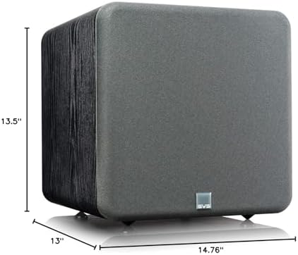 SVS SB 1000 Pro Sealed Subwoofer  Black Ash 