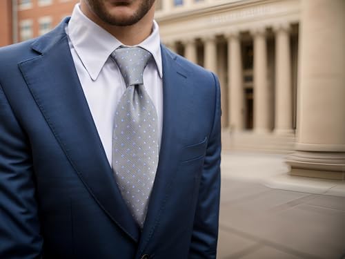 S&W SHLAX&WING Corbata para hombre Dotty Lazos Verde Azul Púrpura Tejidos para Fiesta Boda