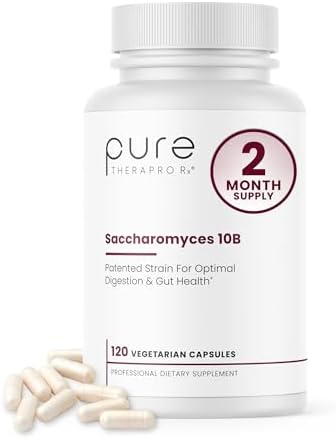 Saccharomyces Boulardii Probiotics 10 Billion CFU   Made in USA   No Fillers  Patented Strain  Lynside CNCM I 3799 Probiotics for Men and Women   Pure TheraPro Rx   240 Capsules