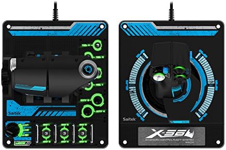 Saitek Pro X 56 Rhino H O T A S  Video Game Flight Controller for PC  SCB432210002/01/1 