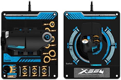 Saitek Pro X 56 Rhino H O T A S  Video Game Flight Controller for PC  SCB432210002/01/1 