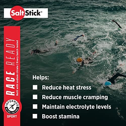 SaltStick Electrolyte Capsules with Vitamin D   Salt Pills with Electrolytes for Running  Endurance Sports Nutrition  Running Supplements   100 Count Electrolyte Pills